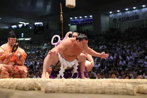 白鵬 提供:中日新聞社